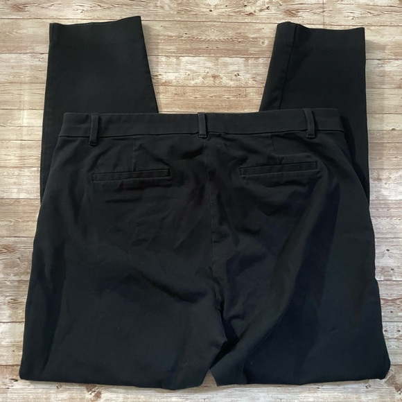 GAP Women’s Bi-Stretch Skinny Ankle Pants Black 14 Reg Large - Picture 11 of 16